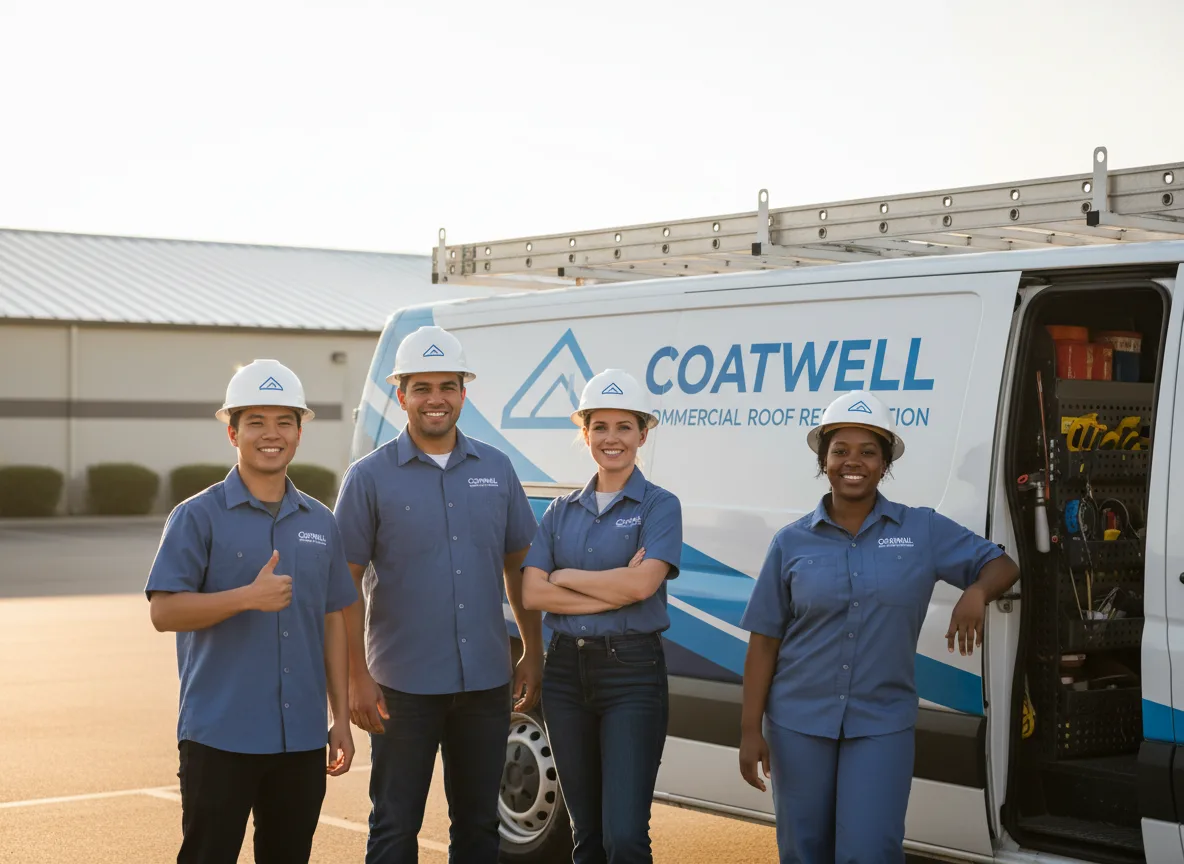 Commercial roof coating company in Grovertown, IN